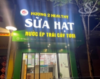 7.Biển SỮA HẠT HƯƠNG 2 HEALTHY